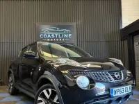 Used Nissan Juke N-TEC 110 HP (80 kW) 2014 Black SUV
