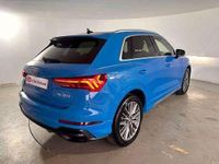 Begagnad Audi Q3 S-Line 147 HK (108 kW) 2020 Blå SUV