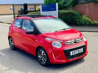 Used Citroën C1 Feel 82 HP (60 kW) 2017 Red Hatchback