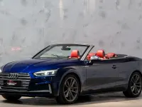 Used Audi A5 Cabriolet Comfort 354 HP (260 kW) 2017 Blue Cabriolet
