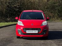 Used Peugeot 107 Allure 68 HP (50 kW) 2012 Red Hatchback
