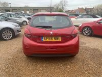 Used Peugeot 208 Active 2017 Red Hatchback