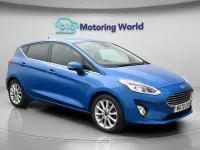 Used Ford Fiesta Titanium 95 HP (69 kW) 2020 Blue Hatchback