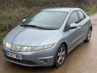 Used Honda Civic SE 140 HP (102 kW) 2007 Blue Hatchback