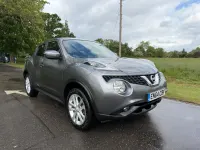 Gebraucht Nissan Juke Acenta Premium 117 PS (86 kW) 2015 Grau SUV