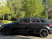 Used Audi A3 S-Line 2015 Black Hatchback