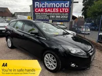 Used Ford Focus Titanium 125 HP (91 kW) 2012 Black Estate