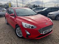 Used Ford Focus Titanium 125 HP (91 kW) 2019 Red Estate