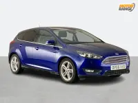 Used Ford Focus Titanium 2016 Blue Hatchback