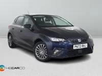 Begagnad Seat Ibiza SE 2022 Blå Halvkombi