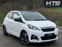 Used Peugeot 108 Allure 72 HP (52 kW) 2018 White Hatchback