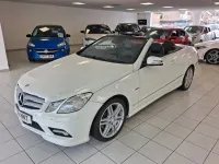 Used Mercedes E220 Sport Edition 2011 White Cabriolet