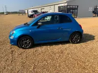 Used Fiat 500 S 69 HP (50 kW) 2016 Blue Hatchback