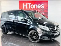 Used Mercedes V220 2015 Black MPV
