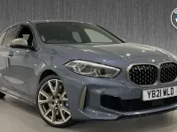 Used BMW M135 Shadowline 302 HP (222 kW) 2021 Grey Hatchback
