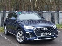 Used Audi Q5 S-Line 204 HP (150 kW) 2022 Blue SUV