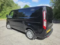 Used Ford Transit Custom Limited 130 HP (95 kW) 2020 Black Van