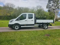 New Ford Transit 130 HP (95 kW) 2025 White Van