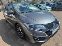 Begagnad Honda Civic SE Plus 2016 Grå Halvkombi