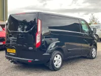 Used Ford Transit Custom Limited 130 HP (95 kW) 2017 Black Van