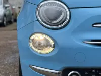 Begagnad Fiat 500C Lounge 2017 Blå Cab