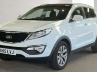 Used Kia Sportage 116 HP (85 kW) 2015 White SUV