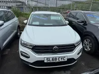Used VW T-Roc SE 115 HP (84 kW) 2018 White SUV
