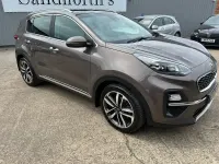 Used Kia Sportage 136 HP (100 kW) 2021 Brown SUV