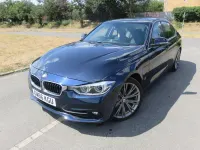 Used BMW 330e Sport Line 2017 Blue Sedan
