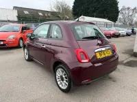 Used Fiat 500 Pop Star 69 HP (50 kW) 2016 Red Hatchback
