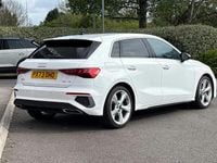 Used Audi A3 S-Line 150 HP (110 kW) 2023 White Sedan