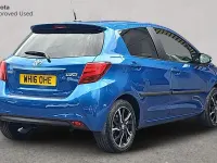 Used Toyota Yaris Multidrive S 99 HP (72 kW) 2016 Island blue Hatchback