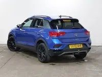 Used VW T-Roc Black Edition 150 HP (110 kW) 2021 Blue SUV