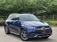Used Mercedes GLE300 AMG line 245 HP (180 kW) 2019 Blue SUV