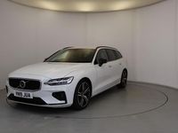 Used Volvo V60 R-Design Pro 148 HP (108 kW) 2019 White Estate