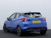 Used Nissan Micra Acenta 92 HP (67 kW) 2021 Blue Hatchback