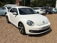 Used VW Beetle Design 105 HP (77 kW) 2013 White Hatchback