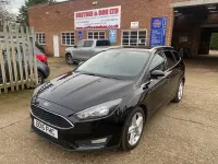 Used Ford Focus Zetec 120 HP (88 kW) 2015 Black Estate