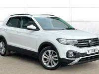 Used VW T-Cross SE 115 HP (84 kW) 2020 White SUV