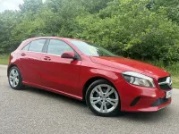Used Mercedes A200 2016 Red Hatchback