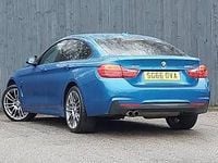 Used BMW 420 M Sport 184 HP (135 kW) 2016 Blue Hatchback
