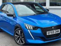 Occasion Peugeot e-208 GT 100 kW (136 ch) 2020 Bleue Citadine
