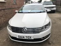 Used VW CC GT 177 HP (130 kW) 2014 White Sedan
