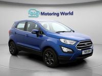 Used Ford Ecosport Zetec 125 HP (91 kW) 2019 Blue SUV