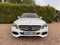 Used Mercedes C220 Executive 2015 White Estate