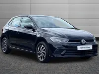Used VW Polo Life 95 HP (69 kW) 2024 Black Hatchback