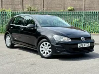 Used VW Golf VII S 105 HP (77 kW) 2014 Black Hatchback