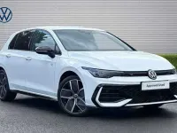 Used VW Golf VIII Black Edition 150 HP (110 kW) 2025 White Hatchback