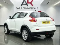 Used Nissan Juke Tekna 110 HP (80 kW) 2011 White SUV