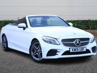 Used Mercedes C300 AMG Line Premium 2019 White Cabriolet